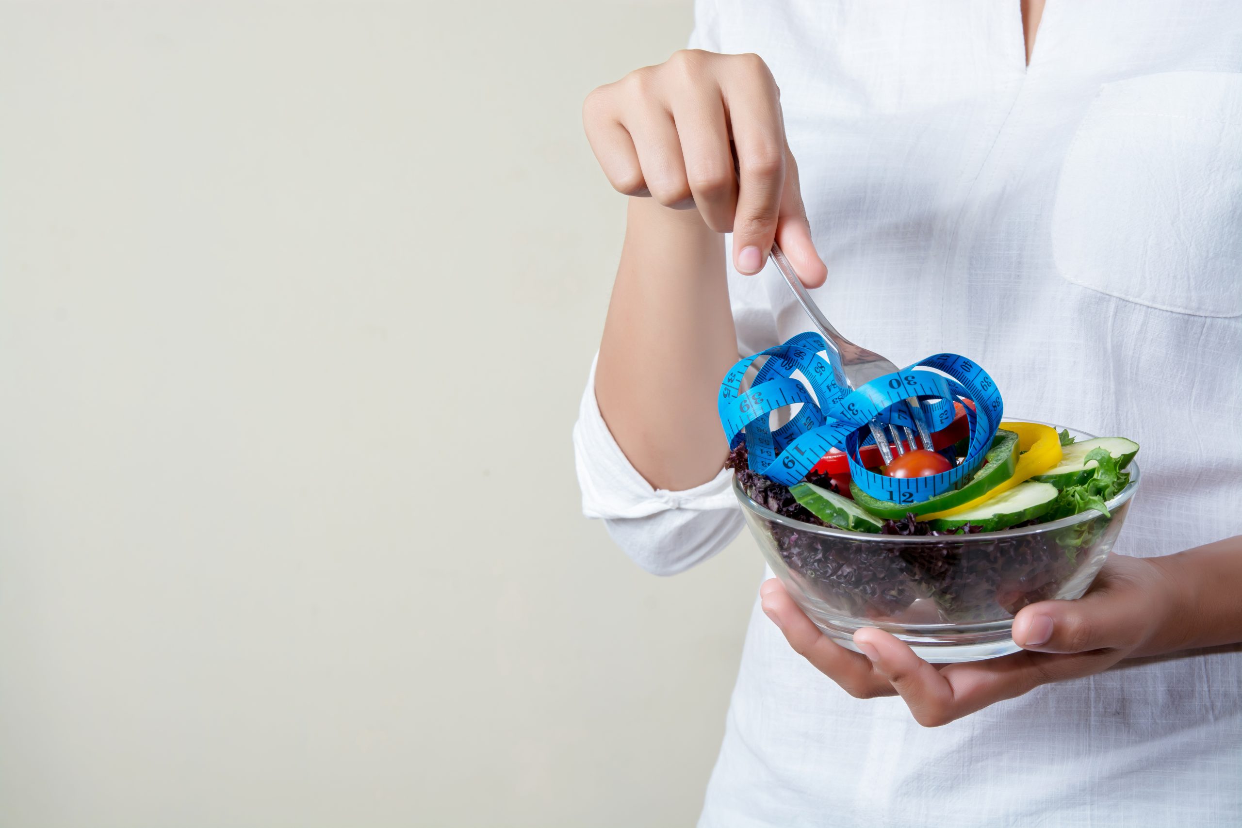 Dieting weight loss concept